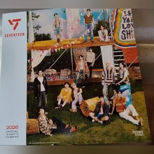 2026 Calendar KPOP Group - Seventeen (NEW)